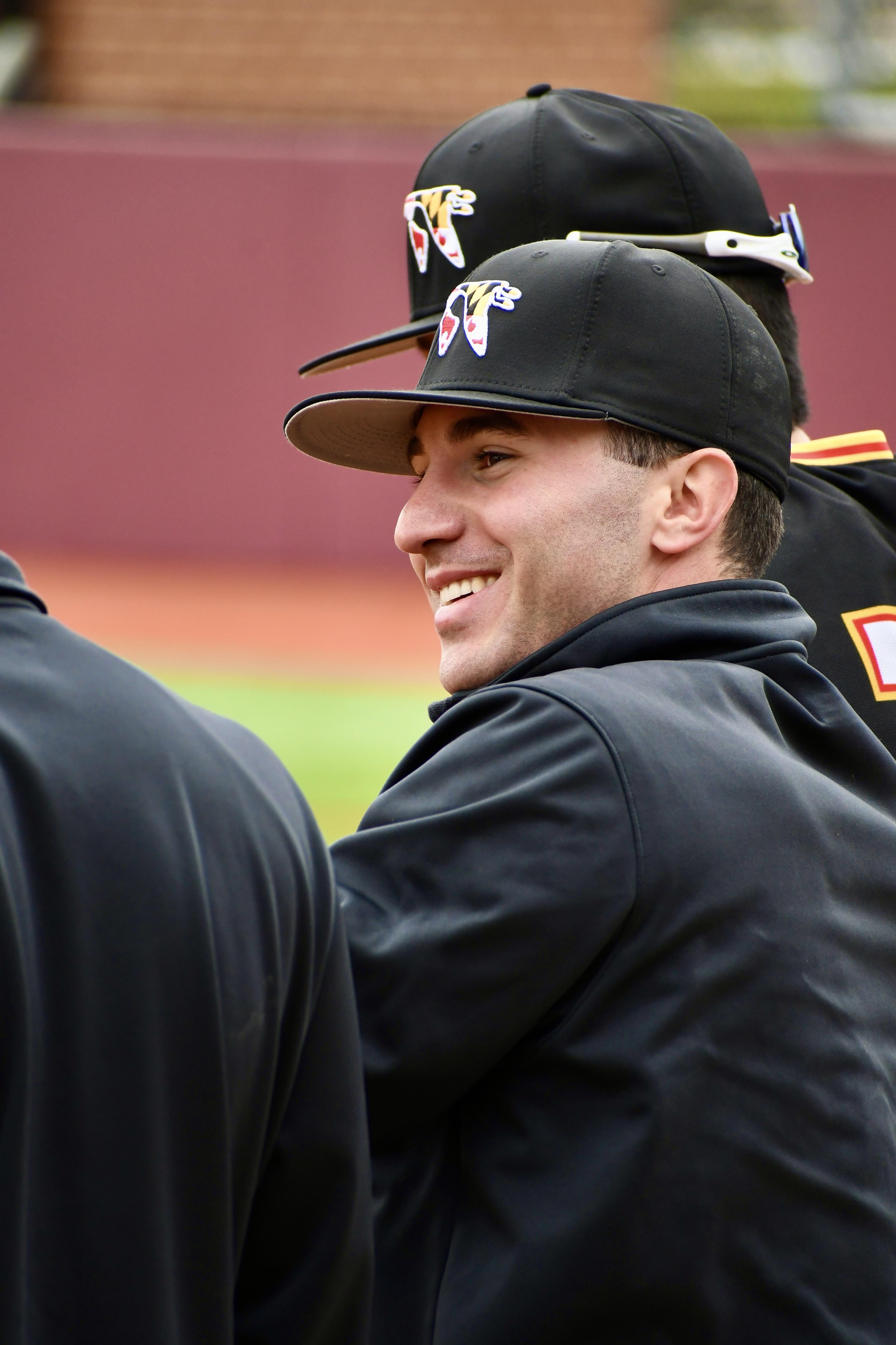 Ben Ruvo at a baseball game